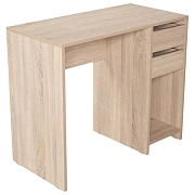 Стол письменный/компьютерный BRABIX 'Scandi CD-017', 900х450х750 мм, 2 ящика, дуб сонома, 641895, ЦБ013706-2