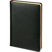 Ежедневник датированный 2026 А5+ SIDNEY NEBRASKA зелен, зол обрез 3-125/05