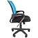 Кресло ТП 304 сетка/ткань,голубой/черный,пластик