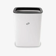 Корзина для мусора Keman 26л, белая, пластик, 100129