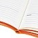 Ежедневник недатированный ATTACHE Soft touch А5,140х200мм, 136л,оранжевый