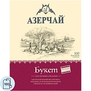 Чай АЗЕРЧАЙ 'Premium collection' чёрный, 100 пакетиков в конвертах по 1,8 г, 415234
