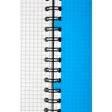 Бизнес-тетрадь А5,120 л,спираль,клетка Office Creative