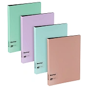 Папка на 4 кольцах Berlingo 'Instinct' А4, 35мм, 700мкм, D-кольца, с внутр. карманом, ассорти