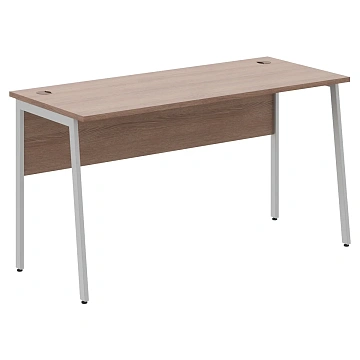 Стол прямой СП-3.1P Ясень Шимо/Алюминий 1400х608х755 IMAGO PLUS