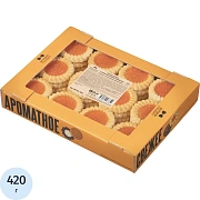 Печенье сдобное Деловой Стандарт с апельсиновым мармеладом, 420г