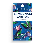 Чай NIKTEA 'Английский завтрак' черный, 25 пакетиков в конвертах по 2 г, TALTHA-DP0082