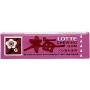 Жевательная резинка Lotte Умэ с японской сливой, 26г