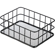 Подставка-органайзер  для канц. принадл. Attache чрн 17x12,5x6,5см мтл