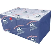 Салфетки сервировочные Roshy 24х24см, синие, 2 слоя, 250шт