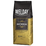 Кофе в зернах WELDAY (ВЭЛДЭЙ) 'Mokka', 1 кг, БРАЗИЛИЯ, 622411