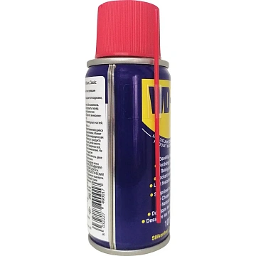 Средство WD-40 универсальное, 100 мл, для тысячи применений в офисе, быту, производстве, WD0000