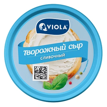 Сыр творожный Viola сливочный 70%, 140г