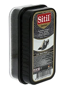 Губка для полировки обуви из гладкой кожи Sitil черная, 6мл