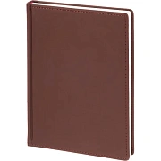 Ежедневник недатированный А5+, 136л, VELVET бордовый 3-115/02
