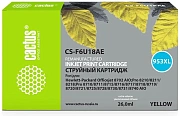 Картридж струйный Cactus CS-F6U18AE 953XL желтый (26мл) для HP OJ Pro 7740/8210/8218/8710/8715