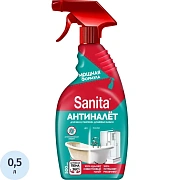 Средство для сантехники SANITA чистящее Антиналет и Антиржавчина , 500 мл