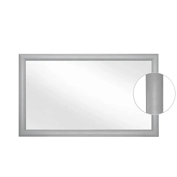 Зеркало KD_настенное Комус Мебель1801 СЕ-1, 600х1000 серебро