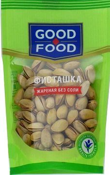 Фисташки Good Food жареные, без соли, 130г