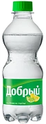 Напиток Добрый лимон-лайм газированный, 300мл