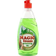 Средство для мытья посуды MAGIC FOAM Алоэ-Вера и зеленый чай  500гр