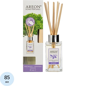 Аромадиффузор AREON STICKS PREMIUM 85 ml. Патчоули-лаванда-ваниль