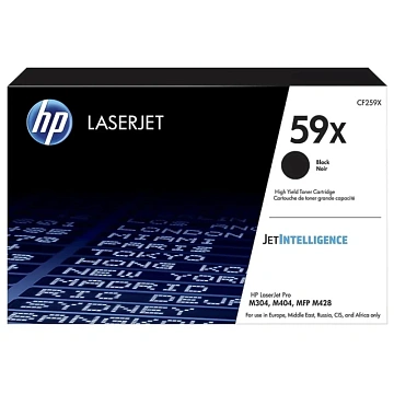 Картридж лазерный HP (CF259X) LaserJet Pro M404n/dn/dw/M428dw/fdn/fdw, №59X, оригинальный, ресурс, 1