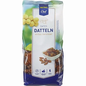 Финики Metro Chef без косточки, 150г