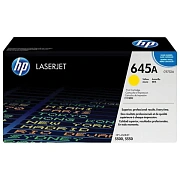 Картридж лазерный HP (C9732A) Color LaserJet 5500/5550, №645A, желтый, оригинальный, ресурс 12000 ст