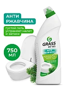 Средство для уборки санитарных помещений 750 мл, GRASS WC-GEL АНТИРЖАВЧИНА, кислотное, гель, 219175