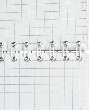 Блокнот А5,80л,кл,греб.верх,обл.мат.лам. Attache Selection Pastel Круги