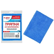Тряпка из микрофибры 50х60 см, АВТО / ДОМ / ОФИС, 'OVERLOCK INDIGO COLOUR', синяя, 220 г/м2, LAIMA HOME, 608222