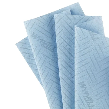 Бумажные полотенца рулонные с ц.вытяжкой Kimberly-Clark WypAll L10 6220 106,4м, 1 слой, синие, 280шт