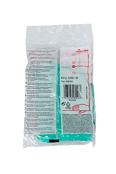 Перчатки резиновые Vileda Profes латекс зеленый рM 100756/174363,ПС