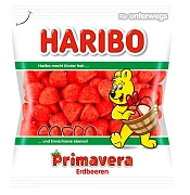 Мармелад жевательный Haribo Primavera Erdbeeren клубничный, 100г