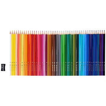 Карандаши цветные Faber-Castell 'Замок', 48цв., шестигр.,заточ., картон, европодвес