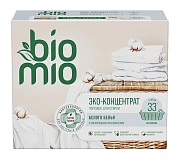 Стиральный порошок BioMio для белого белья концентрат, 1кг