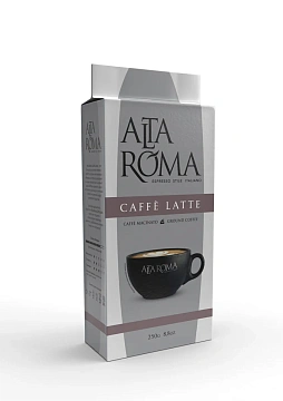 Кофе Alta Roma Caffe Latte молотый, 250г