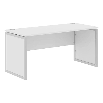 Стол прямой XQPST 167 Белый/Алюминий 1600х700х750 XTEN-QP