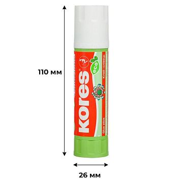 Клей-карандаш 20г KORES Glue-eco