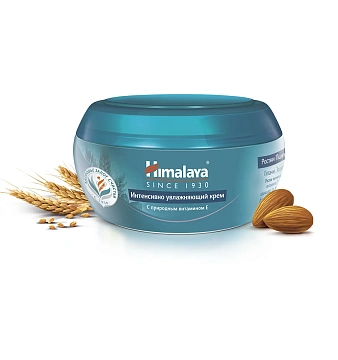 Крем Himalaya интенсивно увлажняющий пшеница-миндаль, 50мл
