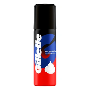 Пена для бритья Gillette Классическая, 50мл