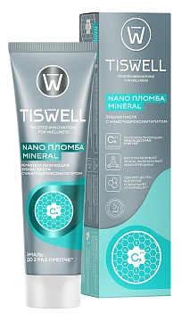 Зубная паста Tiswell Nano Mineral пломба, 110г