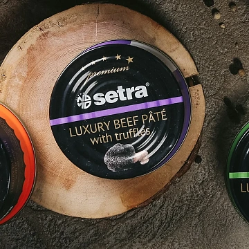 Паштет Setra Халяль говяжий с трюфелем, 100г
