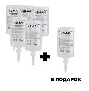 Жидкое мыло в картридже Keman S1 1л, бесцветное, 400511, 6шт/уп