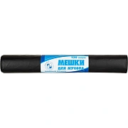 Мешки для мусора ПВД 120л 40мкм 10шт/рул черные 70х110см_Green Pack