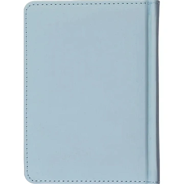 Ежедневник недатированный А6+ VELVET (ЗЕФИРНЫЙ ГОЛУБОЙ) 3-495/35