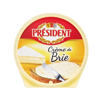 Сыр плавленый President Creme De Brie, 125г