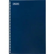 Бизнес-тетрадь А4 80л ATTACHE, спираль,синий, блок 60г, обложка 215г