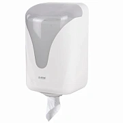 Диспенсер для полотенец с центральной вытяжкой EXTRA LAIMA PROFESSIONAL, (M1/M2), белый, ABS, 607766